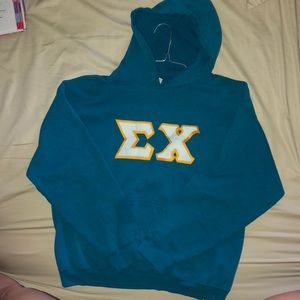 Sigma Chi blue hoodie